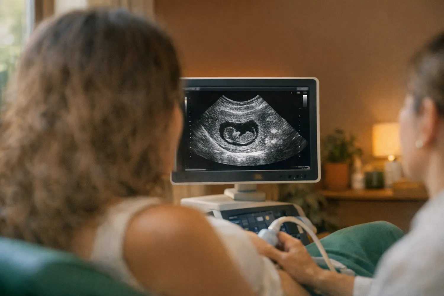 Ultraschalluntersuchung zur Bestimmung der Antralfollikelzahl