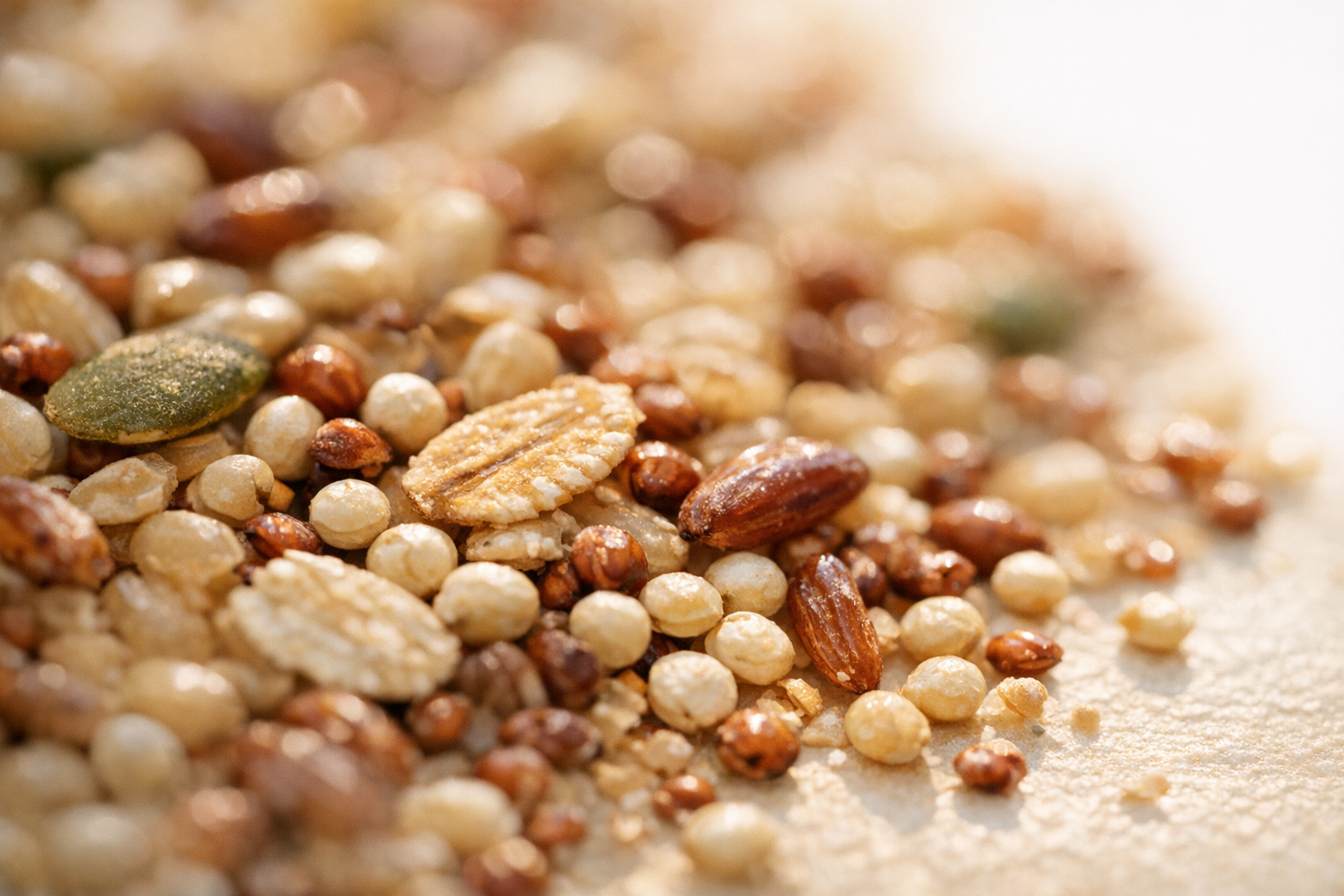 Vollkorn und Quinoa, Lebensmittel mit niedrigem glykämischen Index bei PCOS