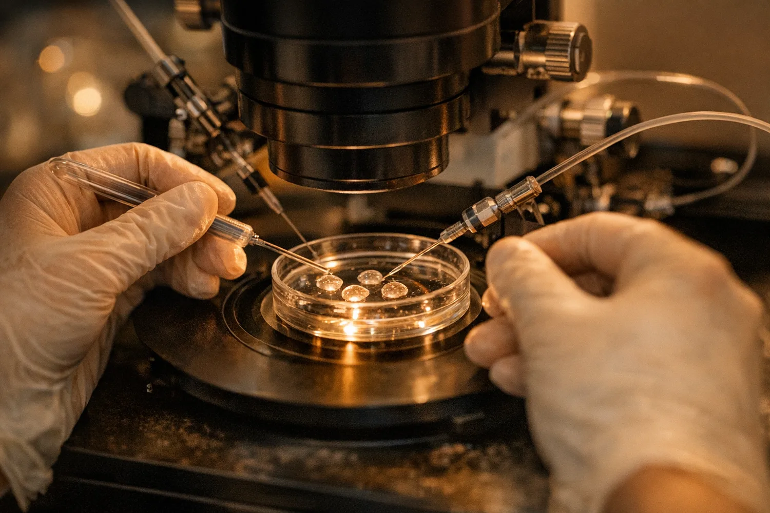 Frau hält positiven Schwangerschaftstest